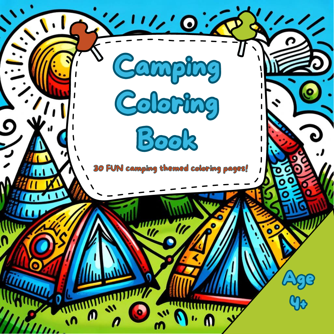 Camping Coloring Book (US Edition)​