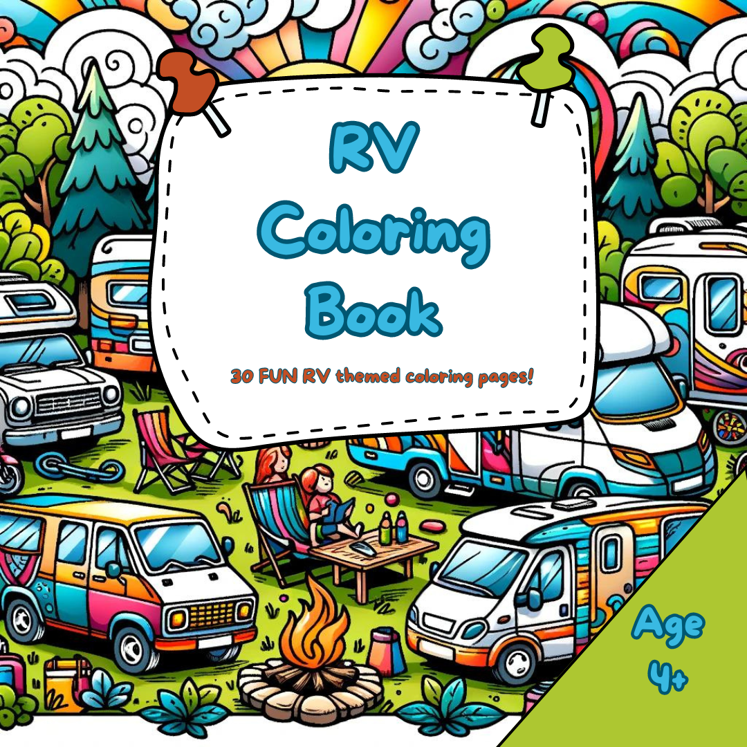 RV Colouring book (US Edition)​