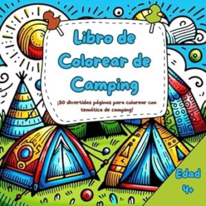 Libro de Colorear de Camping